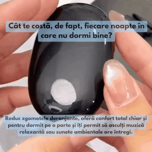 Căști Somn Wireless Mini – Bucură-te de Somn Profund și Relaxare Fără Zgomote