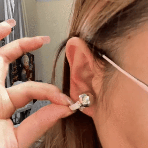 Căști intraauriculare GO8 cu ecran tactil, traducere audio în timp real