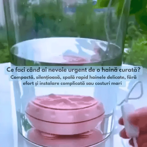 Mini Mașină de Spălat Portabilă